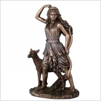 GRECKA BOGINI ARTEMIS VERONESE WU78098A4 - Figurki dekoracyjne - miniaturka - grafika 1