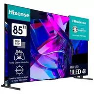 Telewizory - HISENSE 85U7KQ 85" MINILED 4K 144Hz VIDAA - miniaturka - grafika 1