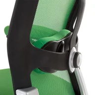 Krzesła i taborety kosmetyczne - Fotel ergonomiczny CorpoComfort BX-4147 Zielony - miniaturka - grafika 1