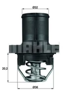 Termostaty - Termostat, płyn chłodzący Mahle TI 47 89 - miniaturka - grafika 1