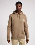 Bluzy męskie - Męska bluza nierozpinana Lee WOBBLY HOODIE M - miniaturka - grafika 1