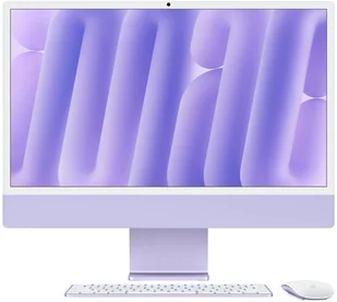 Apple iMac - M4 10/10 24" 16GB 512GB Fioletowy Z1EU000K8 - Zestawy komputerowe - miniaturka - grafika 1