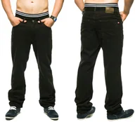 Spodnie męskie - SPODNIE SZTRUKSOWE STANLEY JEANS KHAKI 104CM L32 - miniaturka - grafika 1