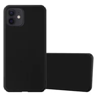 Etui i futerały do telefonów - Etui ochronne Cadorabo do Apple iPhone 12 PRO MAX w kolorze czarnym Etui na telefon komórkowy Hard Case - miniaturka - grafika 1