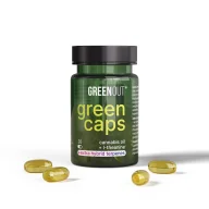 Suplementy naturalne - Kapsułki konopne Green Out® Green Caps + Terpeny - miniaturka - grafika 1