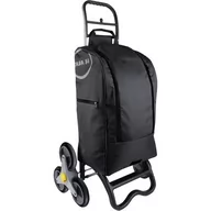 Torby i wózki na zakupy - Wózek na zakupy CASA SI City Line Buddy Czarny - miniaturka - grafika 1