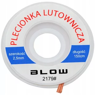 Plecionka Do Odsysania Cyny Blow Taśma 2,5Mm 1,5M - Akcesoria do lutowania - miniaturka - grafika 1