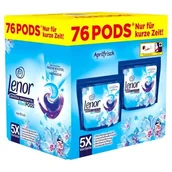 Środki do prania - Lenor All in 1 Pods Universal kapsulki do prania Aprilfrisc 76p 1,4kg - miniaturka - grafika 1