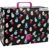 Szkolne artykuły papiernicze - Teczka z rączką A4 Minisy - STARPAK - miniaturka - grafika 1