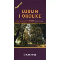 Lublin i okolice Mapa turystyczna 1:50 000 - Kartpol - Atlasy i mapy - miniaturka - grafika 1