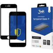Szkła hartowane na telefon - Szkło hartowane 3MK Tempered Glass + do Apple iPhone 7/8/SE 2020/SE 2022 Czarny - miniaturka - grafika 1