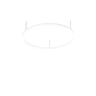 Ideal Lux Plafon ORACLE SLIM PL D050 ROUND biała 3000K 265971 265971/IL - Lampy sufitowe - miniaturka - grafika 1