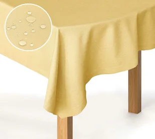 Obrus plamoodporny 150x250 miodowy Polski Greno - Obrusy i serwetki - miniaturka - grafika 1