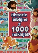 Religia i religioznawstwo - Towarzystwo biblijne Historie biblijne z 1000 naklejek - książka / teczka na rzepę - miniaturka - grafika 1