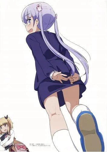 Plakat Anime Manga New Game+ ng_118 A1+ (custom)