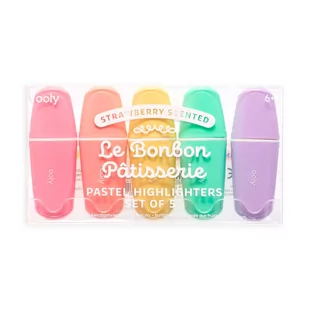 Flamastry pachnące pastelowe Le BonBon Patis 5kol - Przybory szkolne - miniaturka - grafika 2