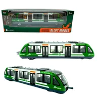 Samochody i pojazdy dla dzieci - TRAMWAJ napęd WAGON TRAMWAJOWY 20 cm modern NOWOCZESNY możliwość łączenia - miniaturka - grafika 1