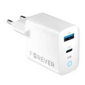 Ładowarki do telefonów - Forever Tc-06-65Ac Ładowarka Gan Pd Qc 65W Biała - miniaturka - grafika 1