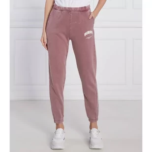 GUESS ACTIVE Spodnie dresowe BRYONY | Regular Fit - Dresy damskie - miniaturka - grafika 1