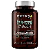 Suplementy naturalne - Ekstrakt żeń-szenia koreańskiego Essensey Żeń-Szeń Koreański 90 kapsułek (5902114043148) - miniaturka - grafika 1