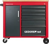 Wózki magazynowe - Wózek narzędziowy Gedore GEDORE red Workshop Trolley MECHANIC PLUS with 6 Drawers - miniaturka - grafika 1