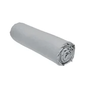 Prześcieradła - DZIŚ Prześcieradło Essential - 90 x 190 cm - 1 osoba - 100% bawełna gładka - Stal - miniaturka - grafika 1