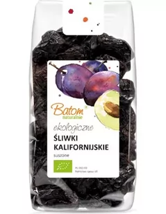 Bio Śliwki kalifornijskie 500g - Batom - Bakalie - miniaturka - grafika 1