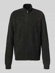 Kurtka z dzianiny z zamkiem błyskawicznym - Swetry męskie Kurtka z dzianiny z zamkiem błyskawicznym - Swetry męskie - miniaturka - grafika 1