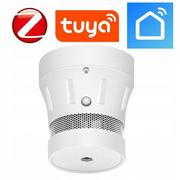 Systemy inteligentnych domów - Czujnik dymu Zigbee v3.0 Tuya Smart Life - miniaturka - grafika 1