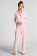 Bielizna nocna - Hunkemöller Spodnie Essential z dżerseju Różowy - miniaturka - grafika 1