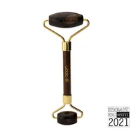 Masażery - UDDO Roller do twarzy z kwarcowego Tygrysiego Oka Urządzenia do masażu twarzy 1 ct - miniaturka - grafika 1