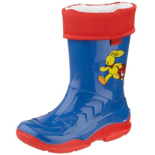Felix, der Hase 125556 Bruno, buty dziecięce, uniseks, niebieski - niebieski - 30 EU