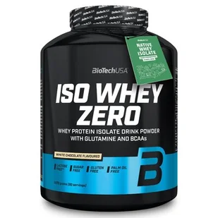BioTech USA Odżywka białkowa, Iso Whey Zero, biała czekolada, 2270 g - Odżywki białkowe - miniaturka - grafika 1