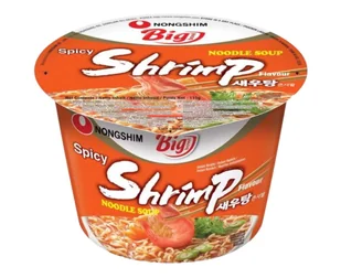Nongshim koreańska zupa instant w kubku krewetkowa ostra Seutang 115g - Zupy w płynie - miniaturka - grafika 1