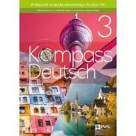 Książki do nauki języka niemieckiego - Kompass Deutsch 3 Podręcznik do języka niemieckiego - miniaturka - grafika 1