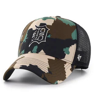 Czapka z daszkiem 47 Brand MLB Detroit Tigers Digital Star ’47 OFFSIDE B-DGTSO09PTP Brązowy - Czapki męskie - miniaturka - grafika 1