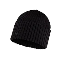 Czapki damskie - Buff Dzianinowa czapka typu beanie RUTGER grafit unisex jeden rozmiar - miniaturka - grafika 1