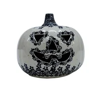 Halloween - Ceramiczna dynia duża Ceramika Bolesławiec - miniaturka - grafika 1