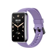 Akcesoria do smartwatchy - Zamienna Silikonowa Opaska Pasek Do Xiaomi Mi Band 7 Pro Lawendowy - miniaturka - grafika 1