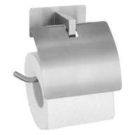Stojaki i wieszaki na papier toaletowy - Samoprzylepny uchwyt na papier toaletowy ze stali nierdzewnej Genova – Wenko - miniaturka - grafika 1