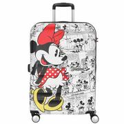 Walizki - American Tourister Wavebreaker Disney Walizka na 4 kółkach 67 cm minnie-comics-white - miniaturka - grafika 1