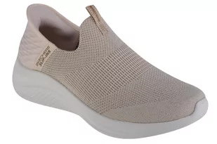 Skechers Ultra Flex 3.0-Glitter Me Slip-ins 149591-NTGD, Damskie, buty sneakers, Beżowy - Moda i Uroda OUTLET - miniaturka - grafika 1