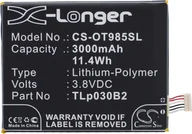 Baterie do telefonów - TECHTEK Baterie kompatybilny z [Alcatel] One Touch Flash 2, One Touch Flash 2 Dual SIM, One Touch Flash 2 Dual SIM LTE, One Touch Pop S7, OT-7045, OT - miniaturka - grafika 1