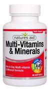 Suplementy naturalne - Natures AID AID MVIT+MIN COMPLETE IRON A-Z 90KAPS - miniaturka - grafika 1