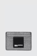 Etui na dokumenty i karty - Karl Lagerfeld Jeans etui na karty kolor srebrny - miniaturka - grafika 1