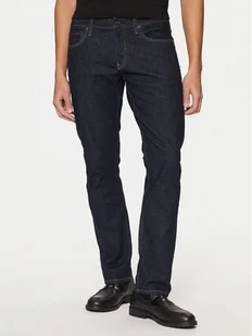Calvin Klein Jeansy K10K111241 Granatowy Slim Fit - Spodnie męskie - miniaturka - grafika 1