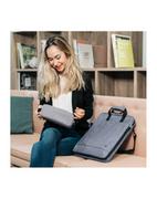 Torby na laptopy - DICOTA Eco Accessories Pouch MOTION Light Grey - miniaturka - grafika 1