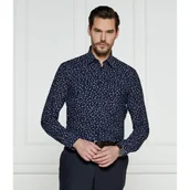 Koszule męskie - BOSS BLACK Koszula P-ROAN-kent-C1-233 | Slim Fit | stretch - miniaturka - grafika 1