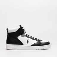 Botki męskie - POLO RL CRT HGH SNEAKERS LOW TOP LACE - Polo Ralph Lauren - miniaturka - grafika 1