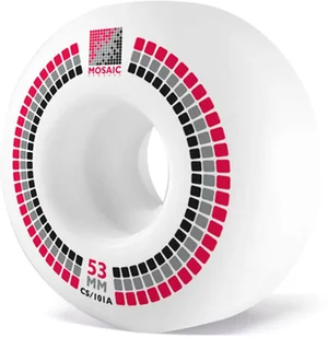 kółka MOSAIC CS CLASSIC WHEELS White - Sporty zimowe - akcesoria - miniaturka - grafika 1
